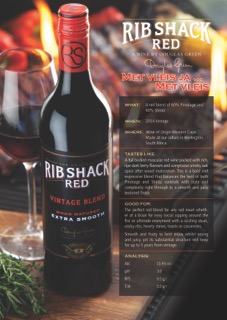 Douglas Green Rib Shack Red 2016
